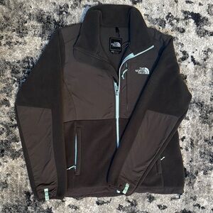 The North Face Denali Jacket - Grey/Light Blue